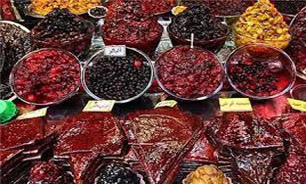 لواشک با طعم و رنگ گلهای قالی