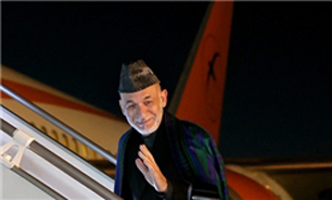 کرزی عازم چین شد