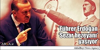 تشبیه اردوغان‌ به‌ هیتلر دررسانه‌های‌آلمان +عکس