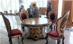 نمایشگاه مبلمان و صنایع چوبی در اردبیل گشایش یافت