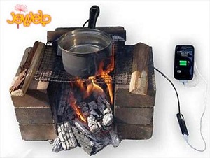 شارژ دستگاههای الکترونیک با قابلمه