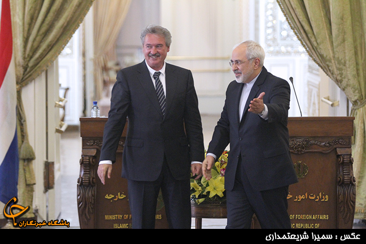 نشست مطبوعاتی مشترک "ظریف" و همتای لوکزامبورگی‌اش