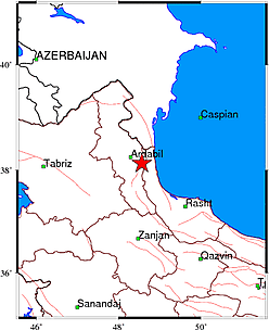 زلزله "اردبیل" را لرزاند + جزئیات
