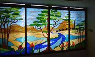 نمایشی از ویترای بر روی فیبر