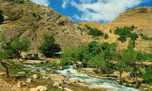 روستای "ده چشمه" در فارسان + تصاویر
