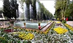 باغ گلشن طبس ، یکی از نادرترین باغ های ایران