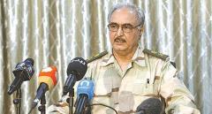 خلیفه حفتر خواستار کناره گیری نخست وزیر لیبی شد