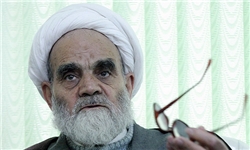 حضور مجید انصاری به عنوان نماینده رئیس‌جمهور در مراسم تشییع آیت‌الله زرندی