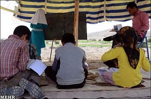 کمبود تجهیزات در مدارس عشایری/ نامه‌نگاری با ریاست جمهوری برای افزایش سختی کار معلمان عشایری