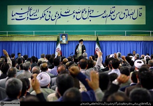جمعی از اساتید دانشگاهها و اعضای جامعه دانشگاهی به دیدار رهبر انقلاب رفتند + تصاویر