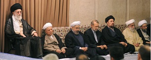 دیدار مسئولان و کارگزاران نظام با رهبر معظم انقلاب