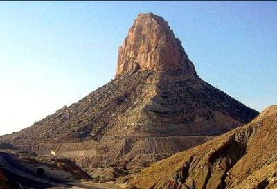 عجیب ترین کوه دنیا در ایران با خواص درمانی+تصاویر