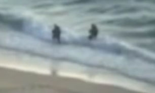 عملیات منحصر به فرد مقاومت فلسطین از راه دریا + فیلم