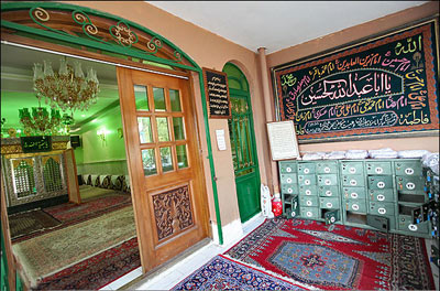 نواده امام موسی کاظم(ع) در روستای اوین