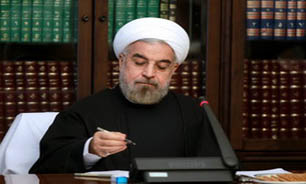 روحانی روز ملی فرانسه را به "اولاند" تبریک گفت