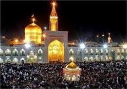 مراسم احياي شب قدر با حضور میلیونی زائران در حرم مطهر امام رضا (ع)