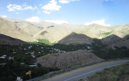 "برگ جهان" در روستایی دلفریب در نزدیکی "تهران" + تصاویر