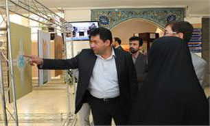بازدید مشاوران و مدیران وزارت فرهنگ از نمایشگاه باران رحمت
