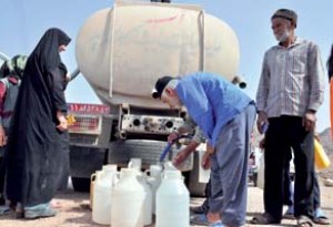 بحران کمبود آب در فارس و آغاز آبرسانی به مناطق بحرانی