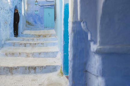 شهری به رنگ آسمان در "مراکش" تصاویر