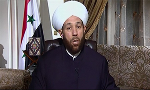 شیخ بدرالدین حسون: خاک سوریه از غزه آغاز و در انتاکیه پایان می‌پذیرد