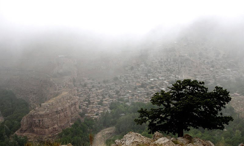 روستایی با همه عناصر طبیعت در خراسان + تصاویر