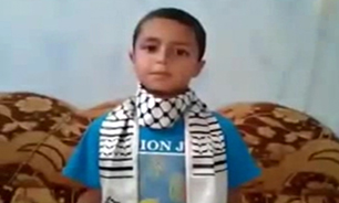 پیام کودک فلسطینی به اعراب، لحظاتی قبل از شهادت + فیلم