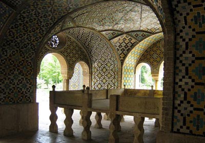 جایی دنج و تاریخی در قسمتی از کاخ گلستان + تصاویر