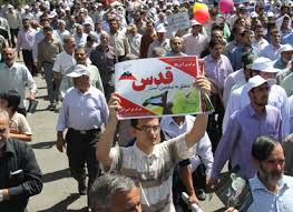 روز قدس روز فریاد ملت هاي مسلمان براي رهایی فلسطین از چنگال صهیونیست‌های غارتگر