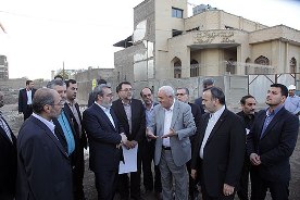 بازدید وزیر کشور از بافت فرسوده پیرامون حرم مطهر رضوی
