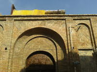 مرمت وبازسازی سردرب دروازه قطبي در سنندج