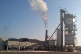 افتتاح کارخانه تمام اتوماتیک اسفالت قم