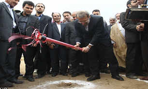 کلنگ زنی بزرگترین شهرک صنعتی کشور با حضور رئیس مجلس شورای اسلامی