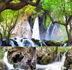 به آبشار های زیبای استان چهارمحال و بختیاری سری بزنیم