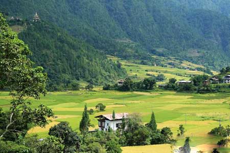 زیبایی تکرار نشدنی در بوتان + تصاویر