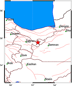 زلزله تهران را لرزاند + جزئیات