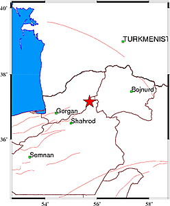 زلزله گلستان را لرزاند + جزئیات