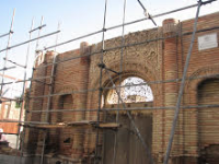 مرمت سر درب اشرف نظام سنندج