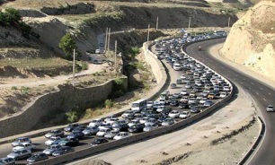 پرترددترین محور کشور آزادراه کرج – تهران با تردد بیش از 135 هزار وسیله