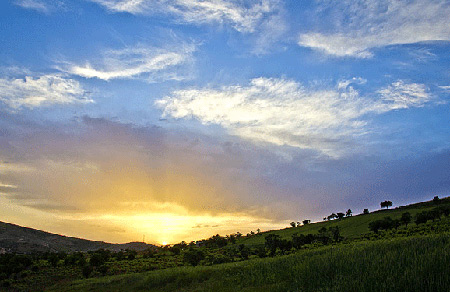 طبیعت زیبای روستای بدرانلو + تصاویر