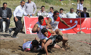 پنجمین اردوی تیم ملی کبدی ساحلی در گرگان آغاز شد