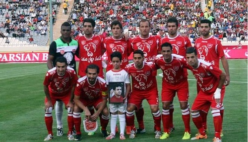 عکس/پسر مرحوم«مهدی نفر »در ترکیب پرسپولیس