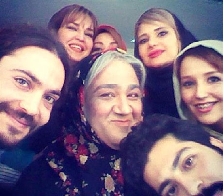 " مهران غفوریان " با لباس و آرایش زنانه  +عکس