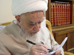شعر آیت الله صافی در وصف کریمه اهل بیت(س)