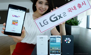 فبلت GX2 ال جی مجهز به صفحه نمایش 5.7 اینچی و دوربین لیزری معرفی شد