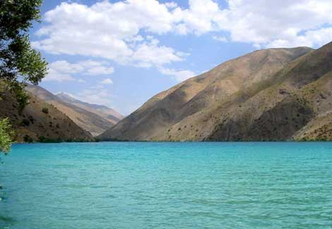 زیبایی متنوع در دریاچه کوهستانی گهر + تصاویر