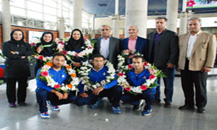 تیم ملی اسلالوم به میهن عزیزمان بازگشت