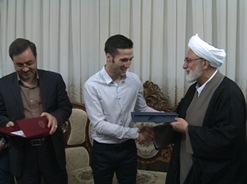 تقدیر مسئولین استان از امیر مهدی زاده