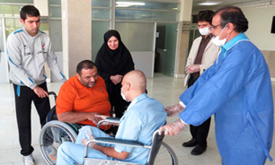 عیادت از حمید سلطانی، ملی پوش تیم والیبال نشسته انجام شد