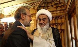 دیدار رئیس مجلس با آیت‌الله العظمی مظاهری